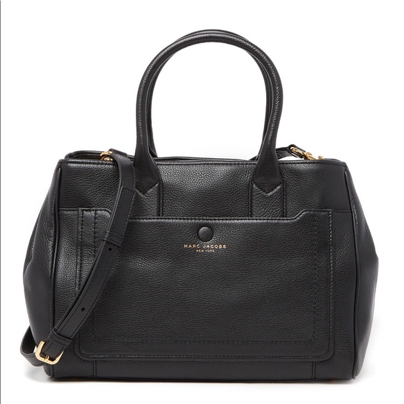 Marc Jacobs Black Leather Tote - Picture 3 of 4